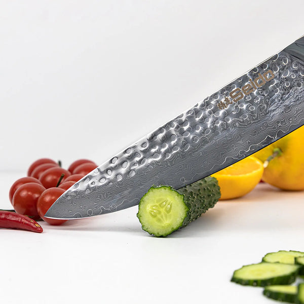 Seido Knives Damascus Steel Shujin Gyuto (Chef's) knife