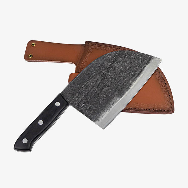The Serbian Cleaver by Seido is the perfect outdoor chef knife