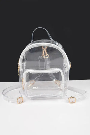 Transparent Cleared Stadium Small Backpack - Abbies Place