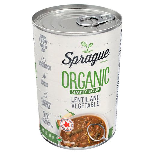 Sprague Lentil & Vegetable Organic Soup - 15 oz