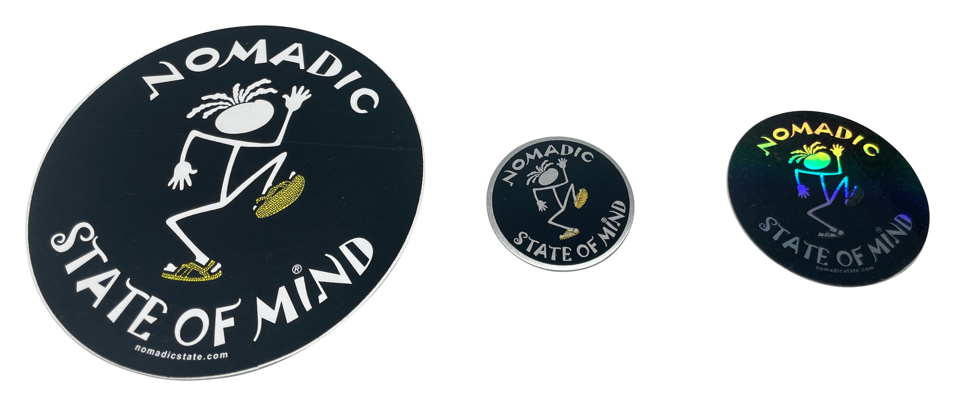 Sticker Logo-Assorted 3 pack