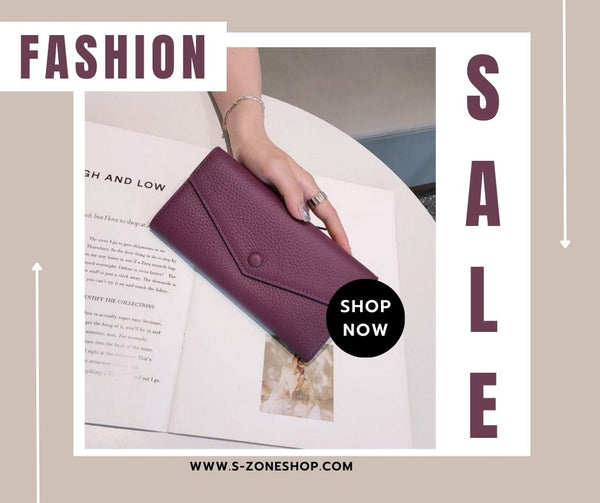 leather wallet for women on sale