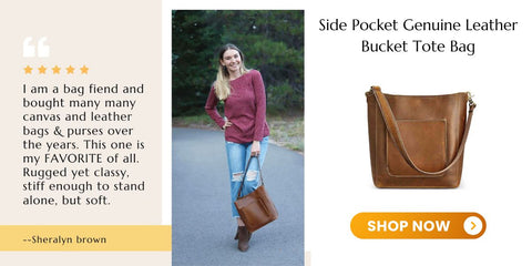 women bucket tote