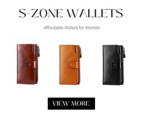 Leather Wallet Brands for Women