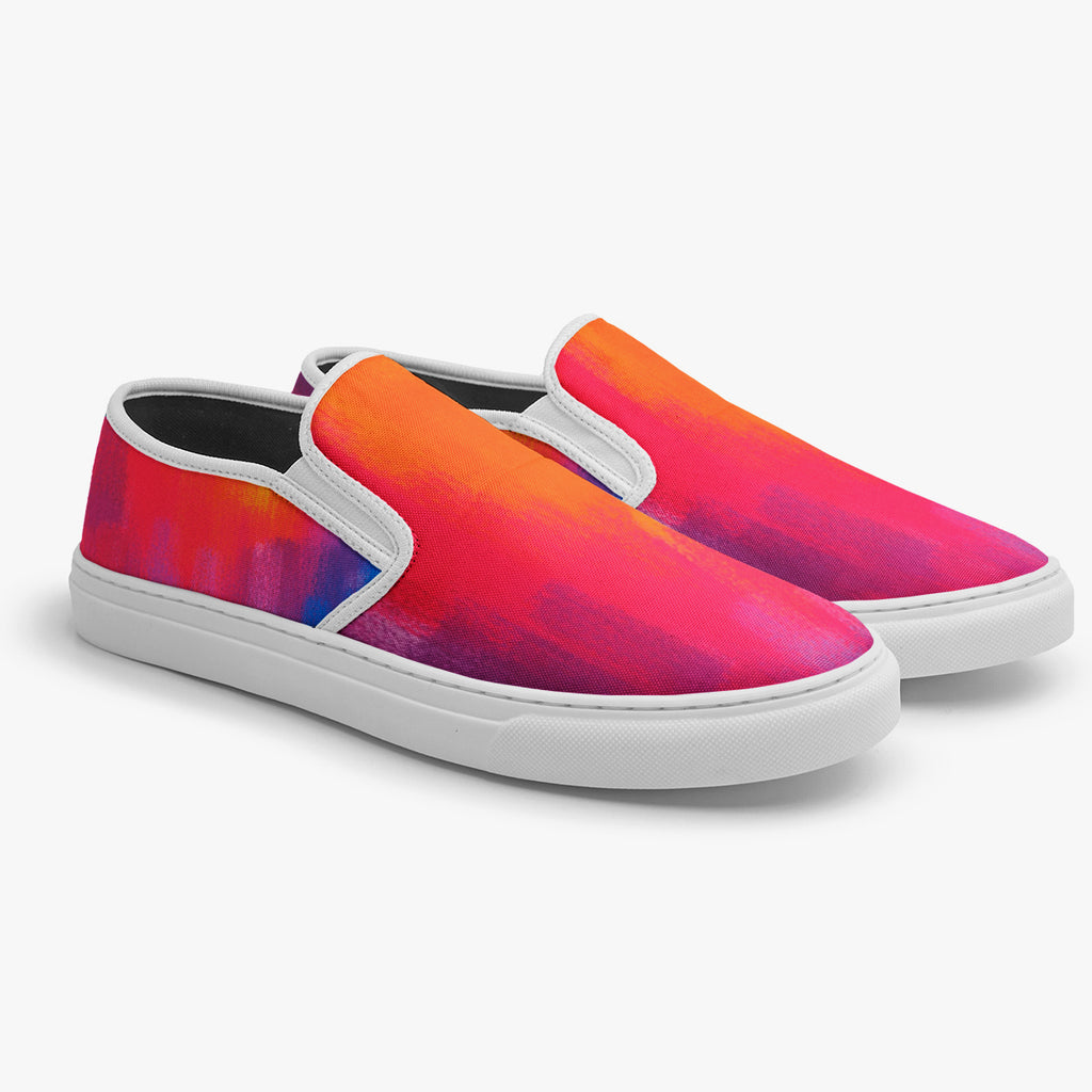 slip on vermelho