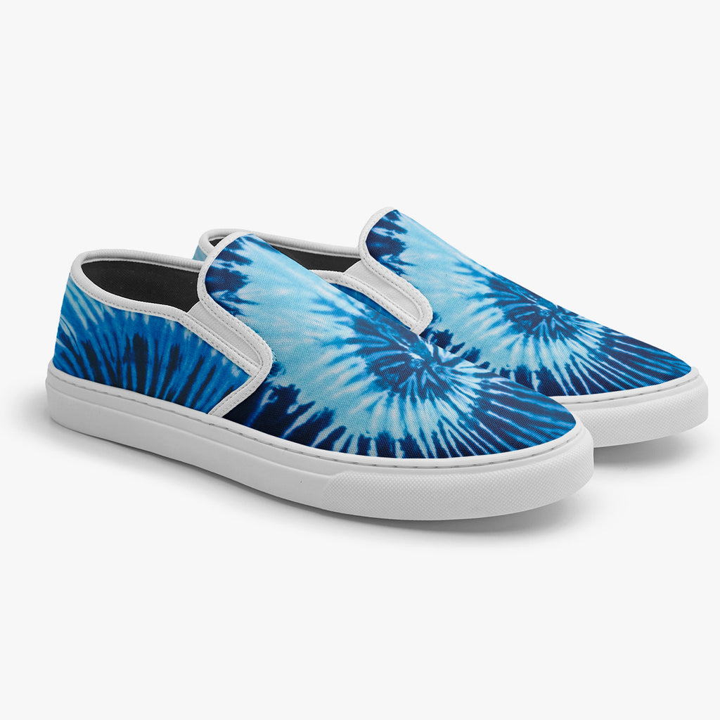 tenis slip on azul marinho