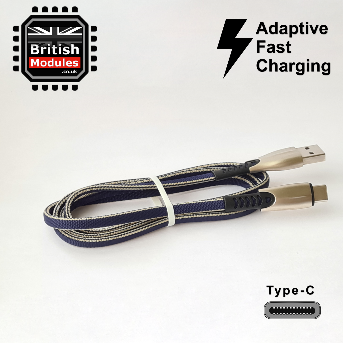 Heavy Duty Braided Type-C USB 3.0 Fast Charging Cable 3A Quick Charger Data Sync
