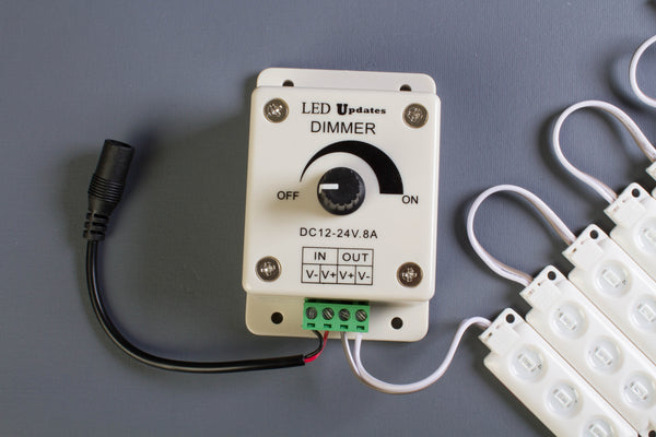 iradescent dimmer for led lights