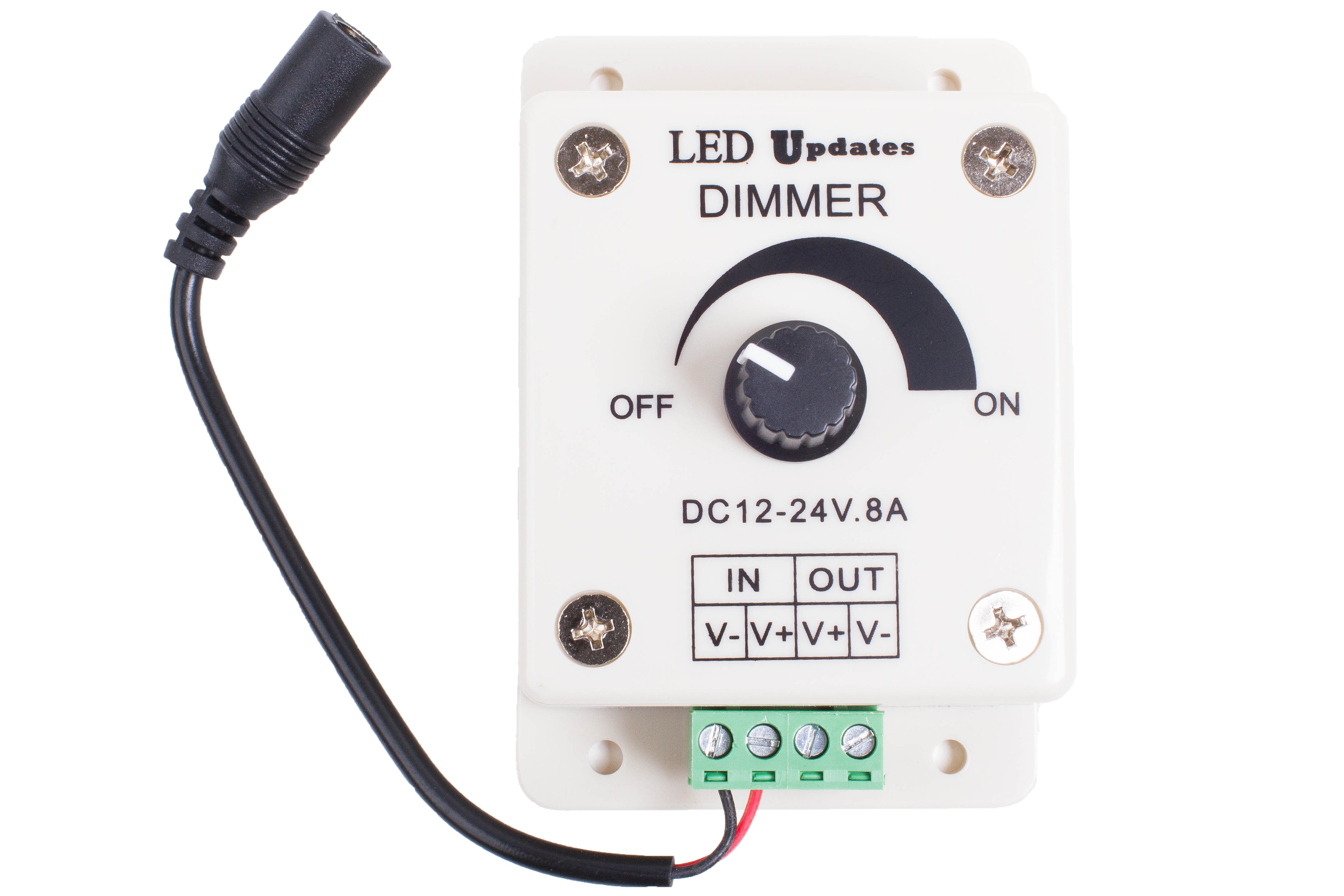 zonnebloem lont ontgrendelen Premium Single color LED light dimmer switch 8A LEDUPDATES | LEDUpdates
