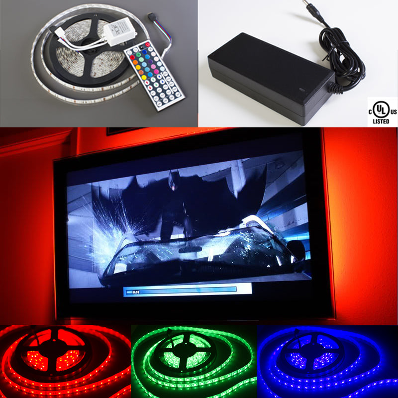 TV background LED light multi color change with Remote | LEDUpdates