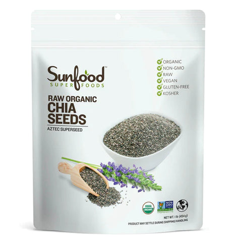 Sunfood Semillas de chía 1 lb