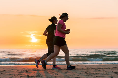 ladies-jogging-in-beach