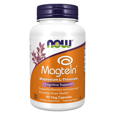 NOW Foods Magtein- 90 Veg Capsules