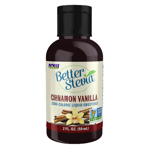 NOW Foods Better Stevia Cinnamon Vanilla Drops