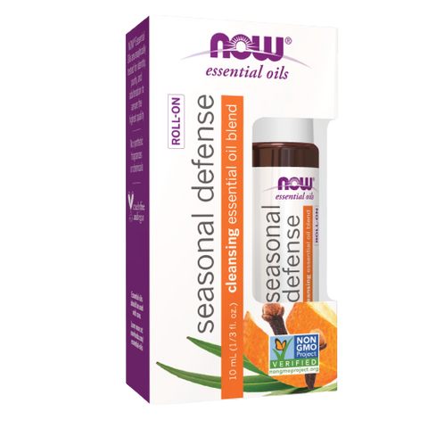 NOW Foods seasonal defense roll-on essential oil blend