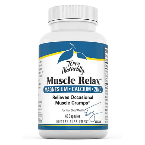 Terry Naturally Muscle Relax with Calcium Lactate 60 Caps