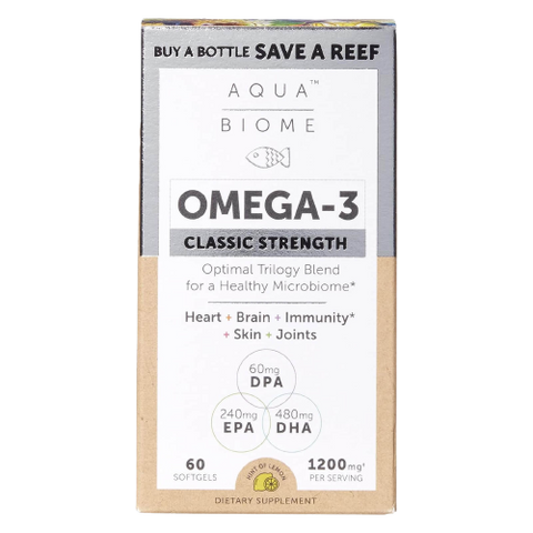 Aqua Biome Omega-3额外的强度
