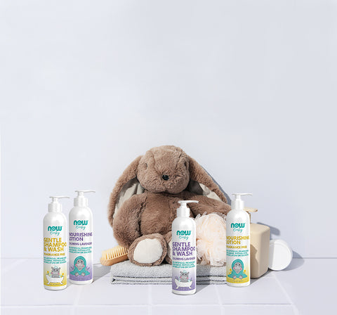 NOW Foods Gentle & Nourishing Baby Care Products