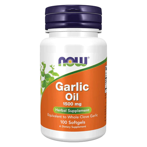 NOW Foods Garlic Oil 1500 mg 100 Softgels