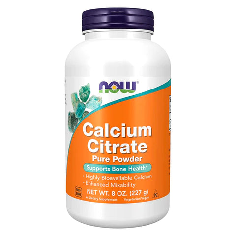 NOW Foods Calcium Citrate Pure Powder 8 oz