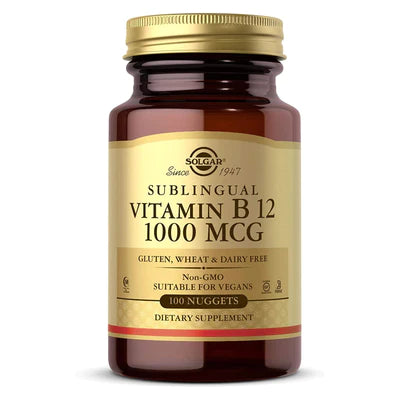 Solgar Vitamina B12 1000 McG 100 Nuggets