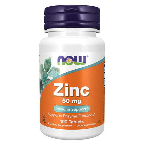 NOW Foods Zinco 50 mg