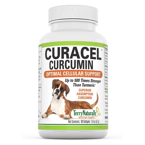 Terry-Naturalmente Curacel-Curcumin-60-Softgels-Canine-For-dogs