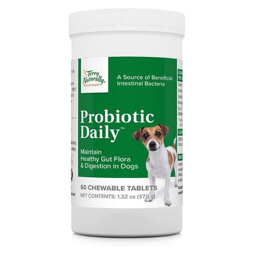 Terry-Naturally-Probiotic Daily-60-Chews-Canine-for-Dogs