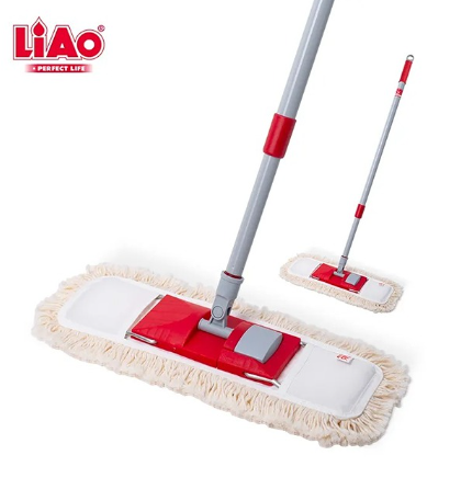 Buy Liao Wet Mop Floor Cleaning Cotton With Steel Stick Medium 1