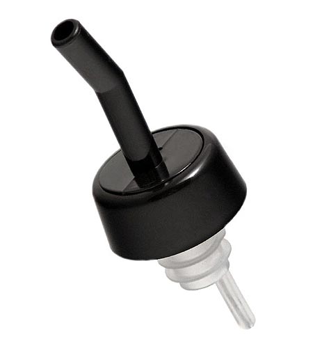 Black Spout / Black Collar Whiskey Pourers (Dozen Packs) - CASE OF 48