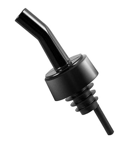 Whiskey Gate Screened Pourer (Ebony Spout / Ebony Collar) - CASE OF 60