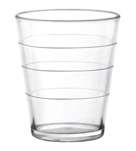 BarConic Thick Clear Plastic Shot Cups - 2oz - CASE OF 48 / 12 PACKS