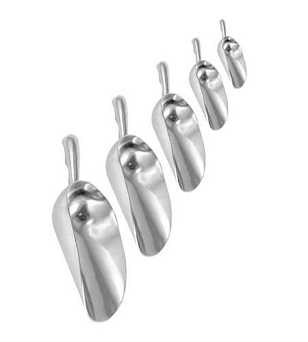 Aluminum Scoops - CASE OF 12