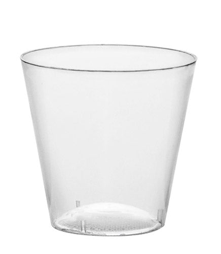 BarConic 1oz Plastic Shot Cups - CASE OF 40 / 50 PACKS