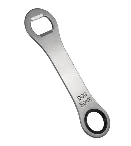 Opener- Dog Bone Stainless Steel - CASE OF 10