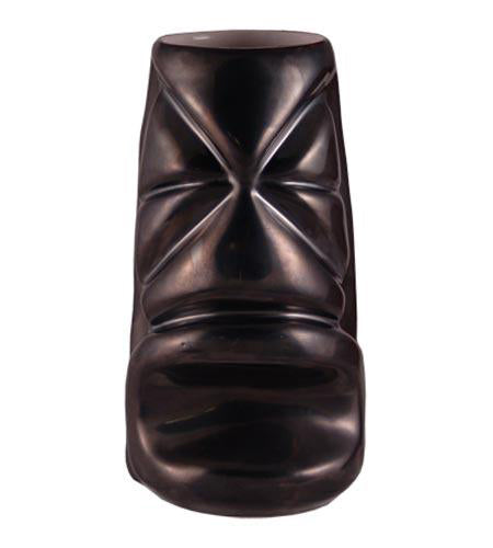 BarConic Gun Metal Black Kumu Tiki Mug - 20 oz - CASE OF 36