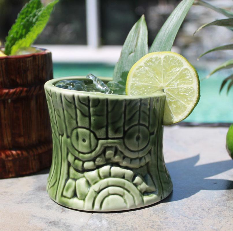 BarConic 8 oz. Short and Stubby Tiki Mug - CASE OF 48