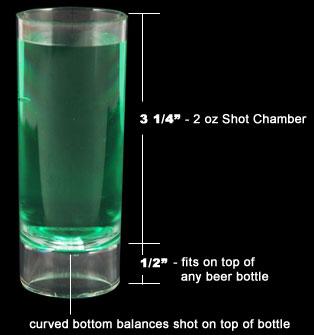 Bottle Topper Shot Cup (Singles) - CASE OF 500