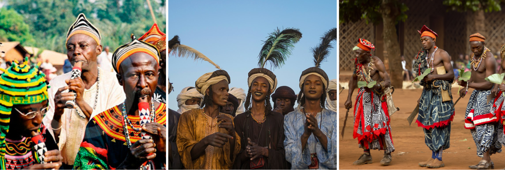 Tikar, Fulani and Bamileke Men