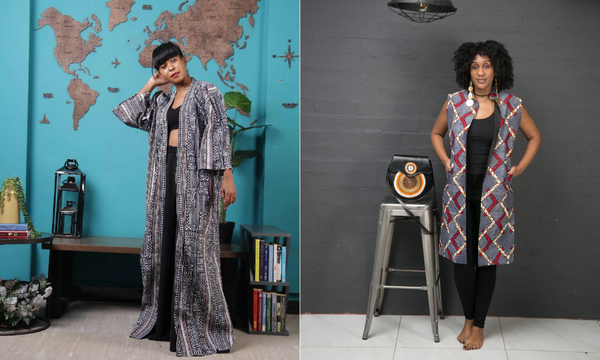 Summer Africa Kitenge/Ankara Kimono - Mawi Africa