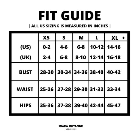 FIT GUIDE - SIZING