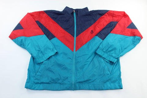 Multicolor Windbreaker