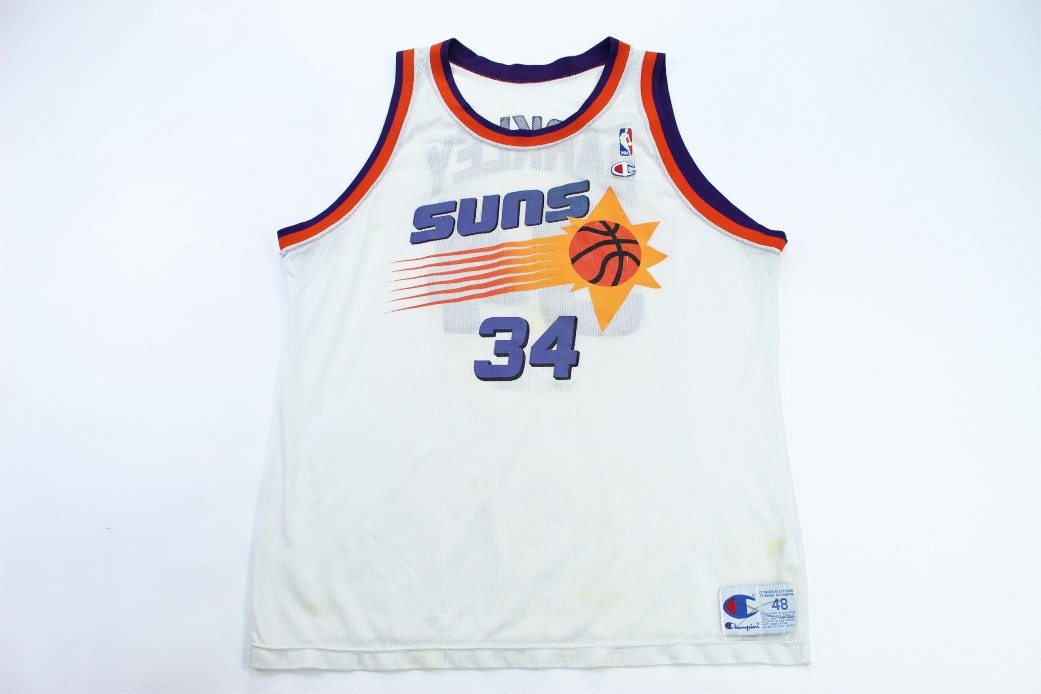 Champion Suns Charles Barkley Jersey – ThriftedThreads.com