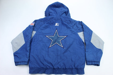 Vintage Starter Dallas Cowboys Reversible Hoodie