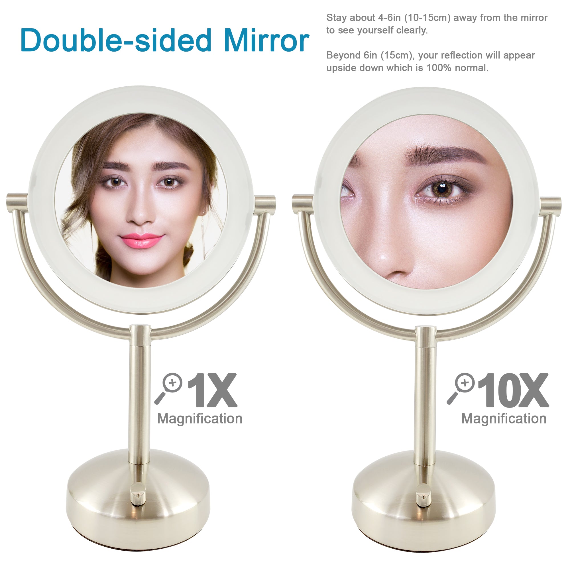 brookstone cordless mirror