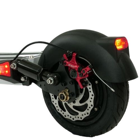 rear wheel of the EMOVE Electric Cruiser Scooter