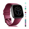 Silicone Fitbit Band For Versa, Versa 2, Versa Lite - 13 color options