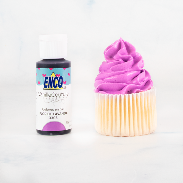 Colorante Enco Tono Flor De Lavanda Gel Bote 40ml – El Mundo de la  Repostería