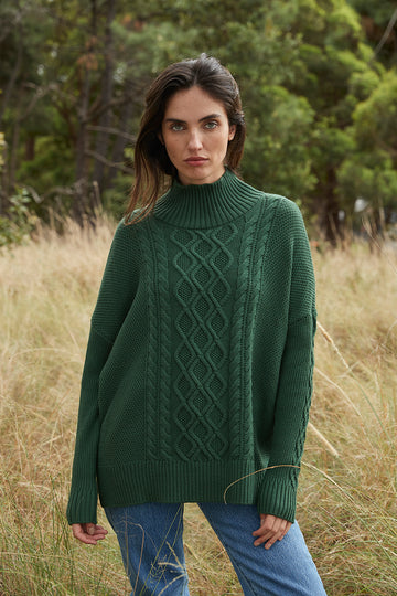 Women's Iris Wool Sweater In