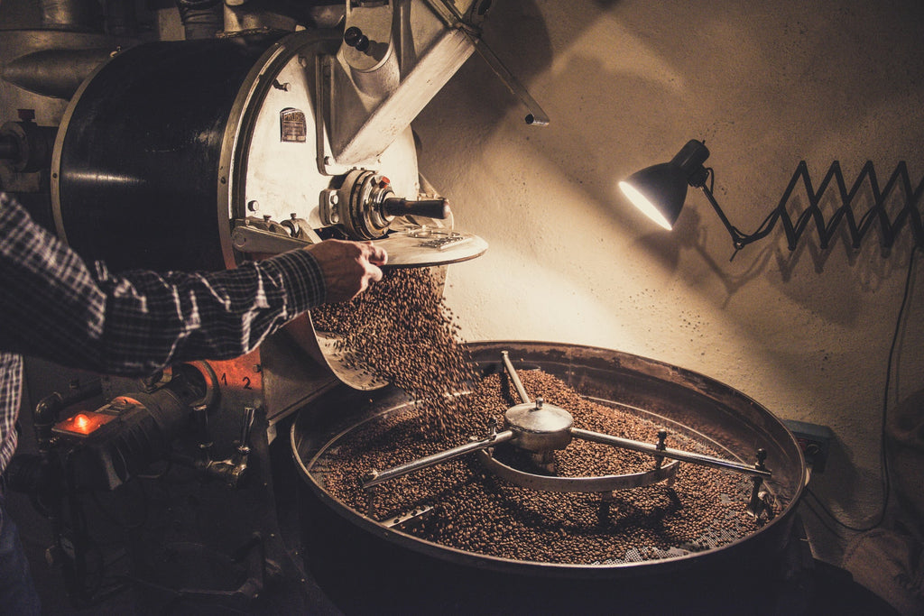 Hand roasted coffee by local roaster